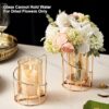 MrMrKura Metal Wire Candle Holder Set of 2