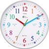 Learning Clock for Kids, Silent Non Ticking