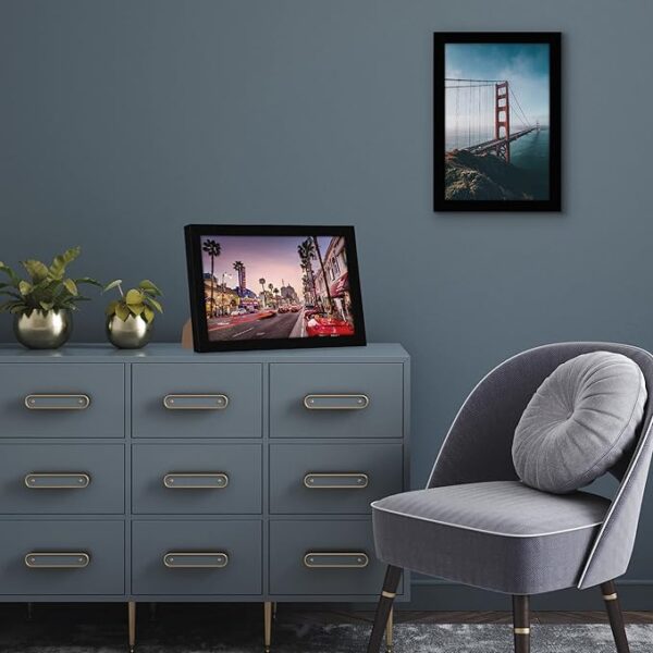 Picture Frame with Shatter-Resistant Glass