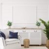 2 Pack Small Fake Plants Eucalyptus Potted