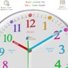 Learning Clock for Kids, Silent Non Ticking