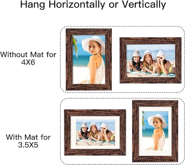 BAIJIALI 4x6 Picture Frame