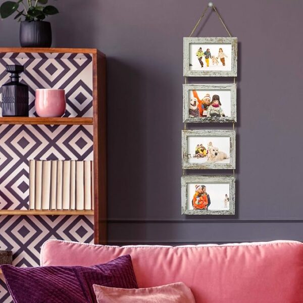 SESEAT 4x6 Wall Hanging Picture Frames Collage