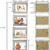 SESEAT 4x6 Wall Hanging Picture Frames Collage